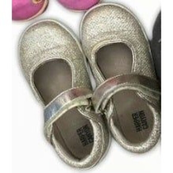 Harper Canyon gold sparkle velcro Mary Jane, 6.5 - Picture 2 of 6